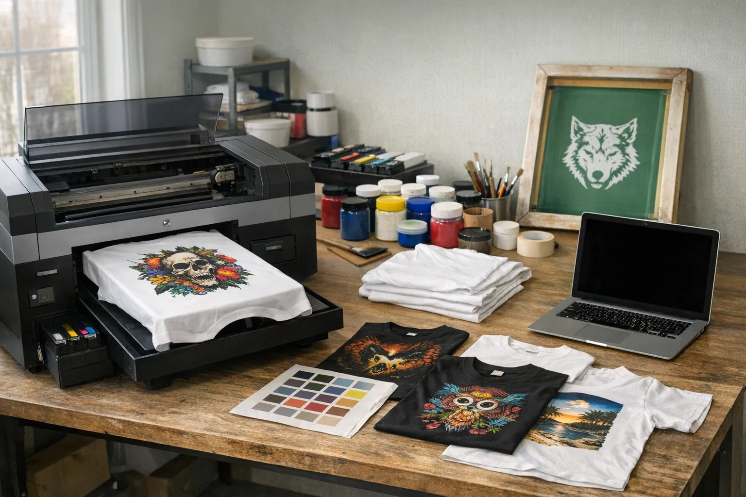 Czym jest DTG? Jak wykonać, zalety i wady