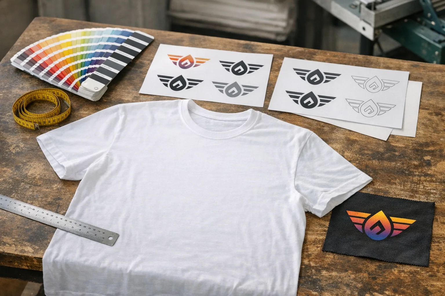 Jak przygotować logo do nadruku na koszulce firmowej