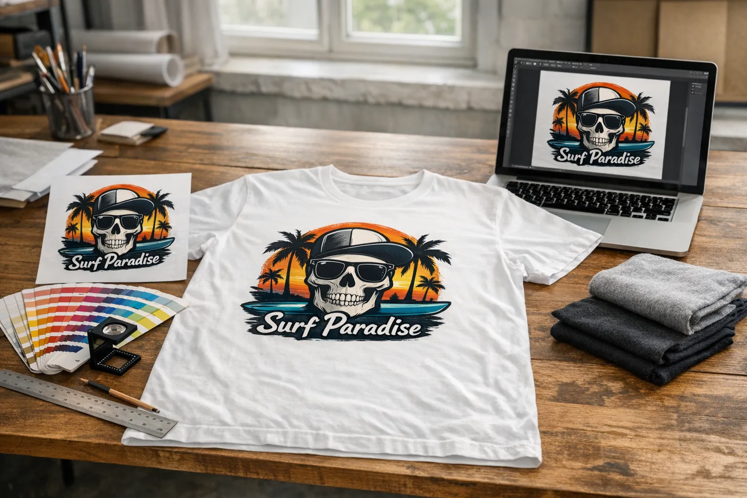 Jak zaprojektować grafikę na koszulkę do druku bez błędów