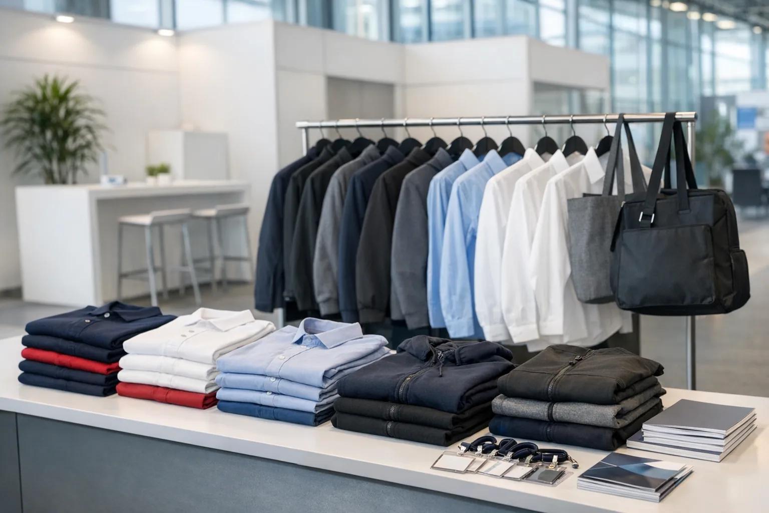 Jaką odzież z logo wybrać na targi i konferencje