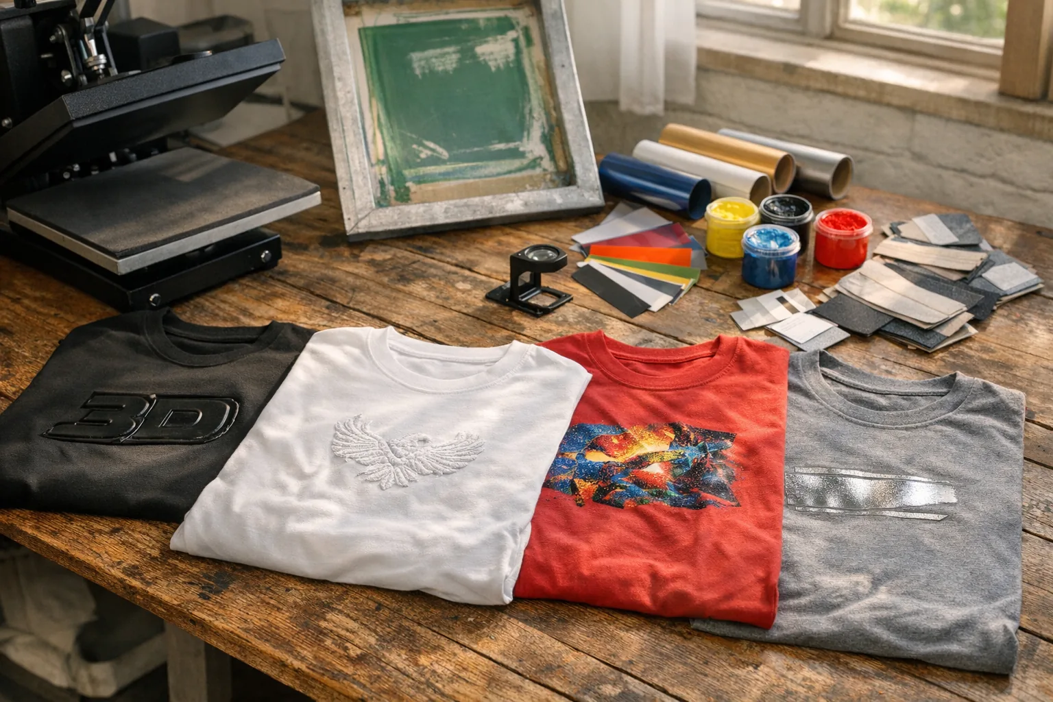 Jaki nadruk na koszulce jest najtrwalszy?