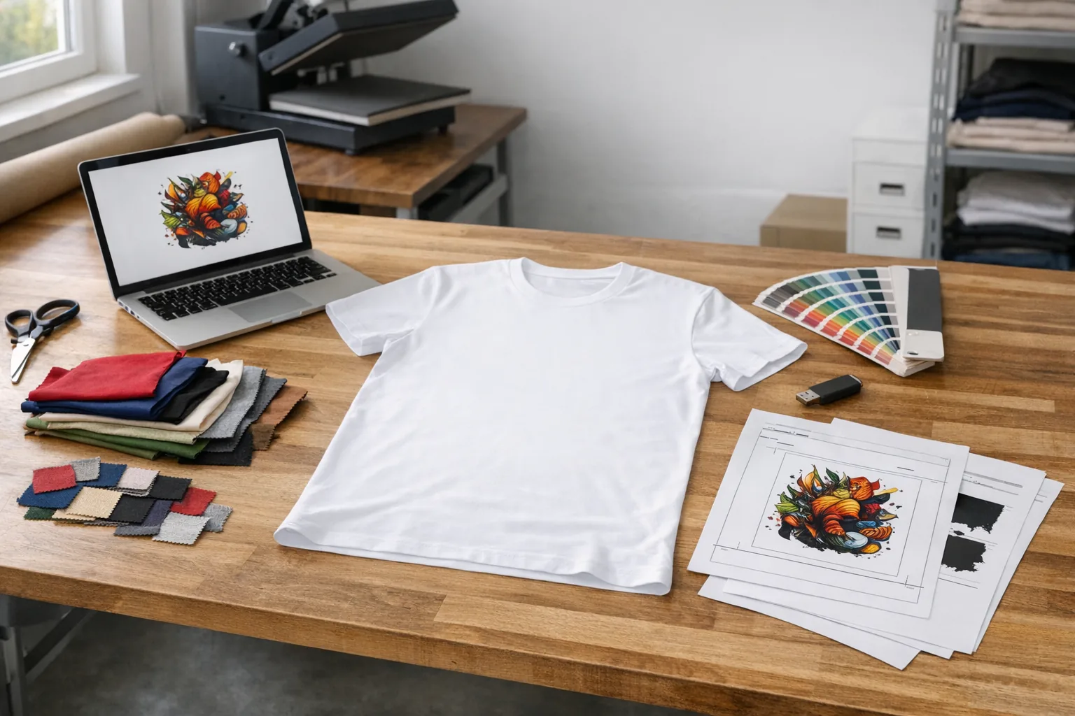 Jakie pliki do druku na odzieży wysłać do drukarni