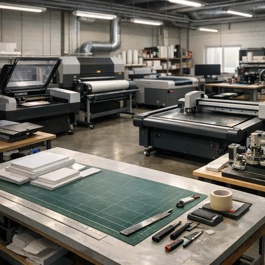 Park maszynowy drukarni reklamowej Globator